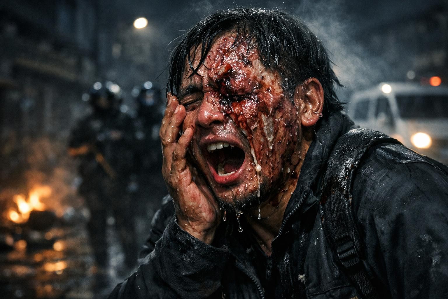 aktivis kontras disiram air keras sebagai tindakan teror yang mengancam demokrasi, menurut sahroni. ketahui dampak dan respon terhadap insiden ini.