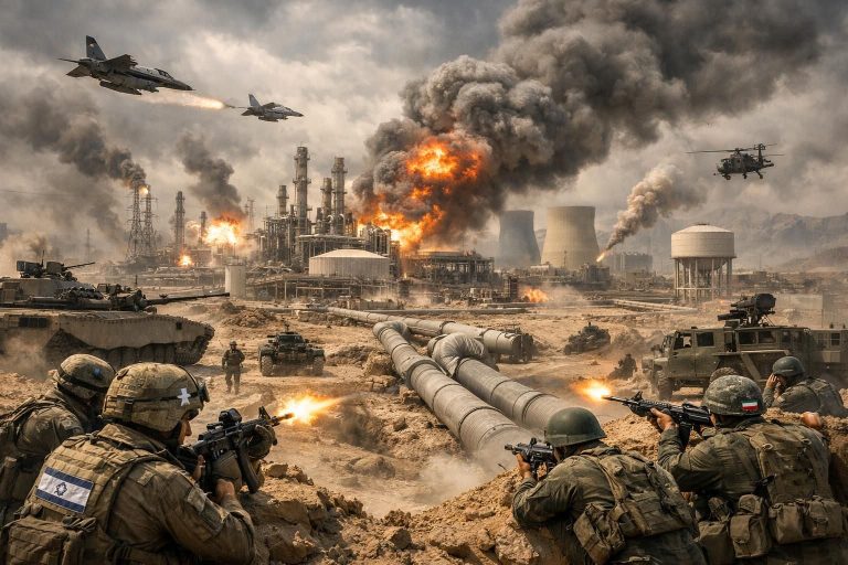 konflik antara as-israel dan iran semakin meluas dengan target utama infrastruktur energi dan air, mengancam stabilitas regional dan pasokan vital.