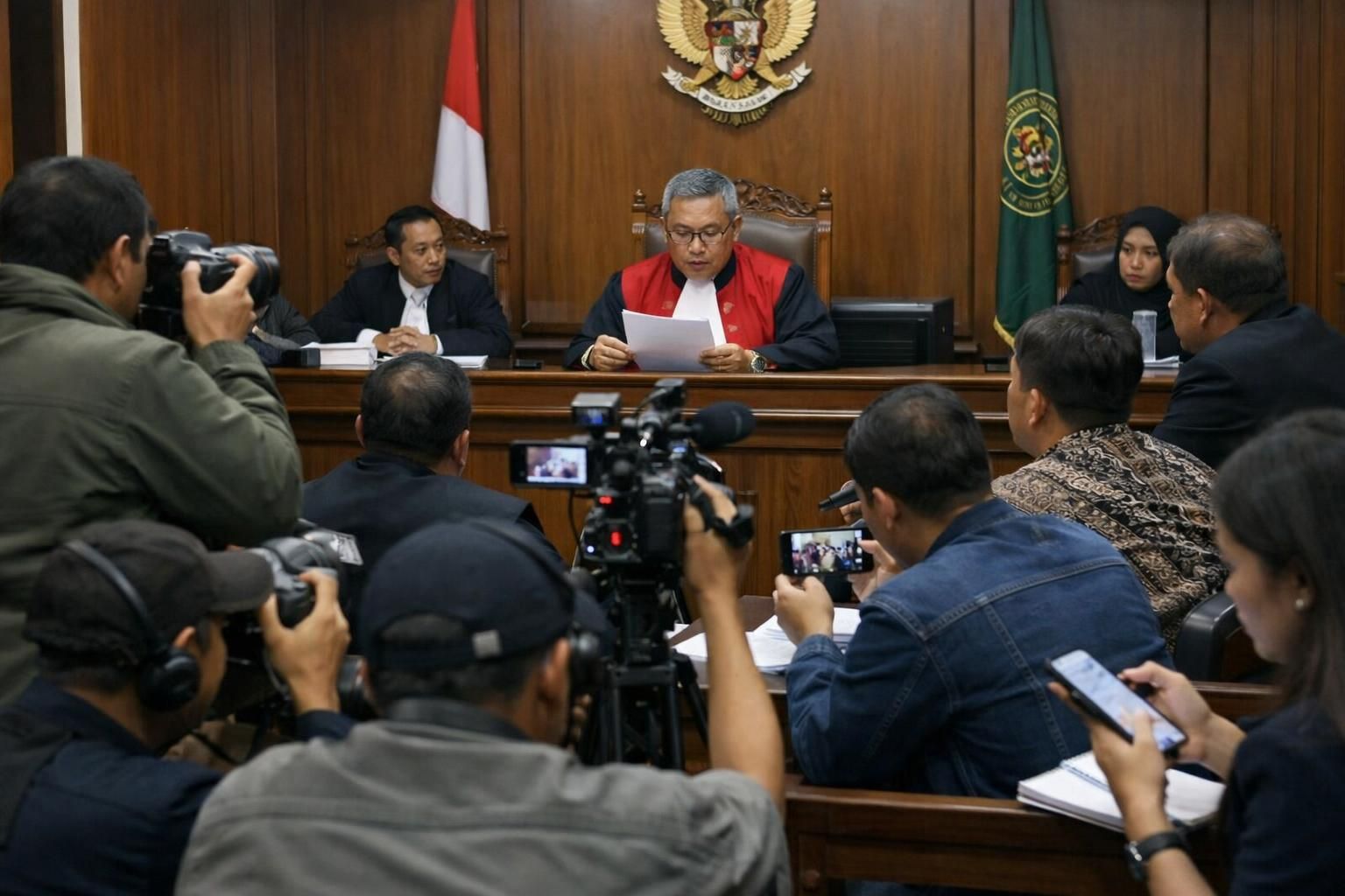 praperadilan ditolak, mantan menag yaqut secara resmi ditetapkan sebagai tersangka dalam kasus yang sedang berlangsung.