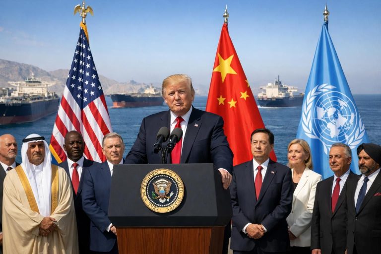berita terbaru: trump resmi membuka selat hormuz untuk china dan dunia secara permanen, membuka peluang baru dalam perdagangan global - cnbc indonesia.