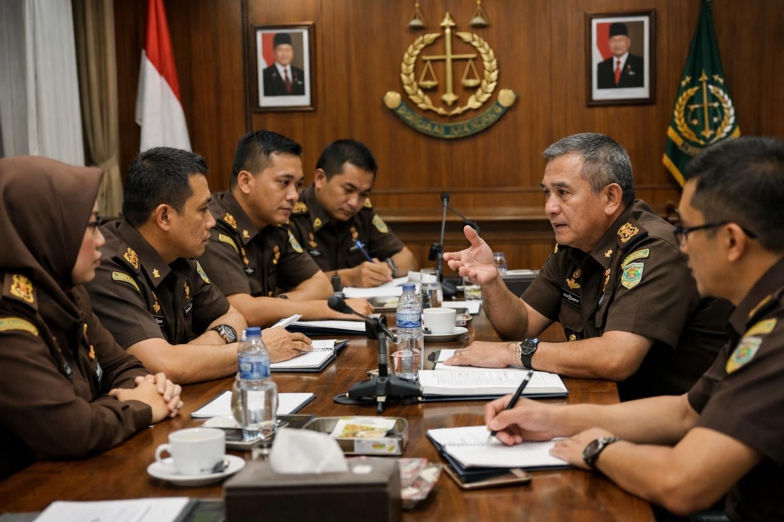 kajati sumut memberikan peringatan tegas kepada kajari karo terkait penanganan kasus amsal sitepu, menegaskan pentingnya keadilan dan transparansi.