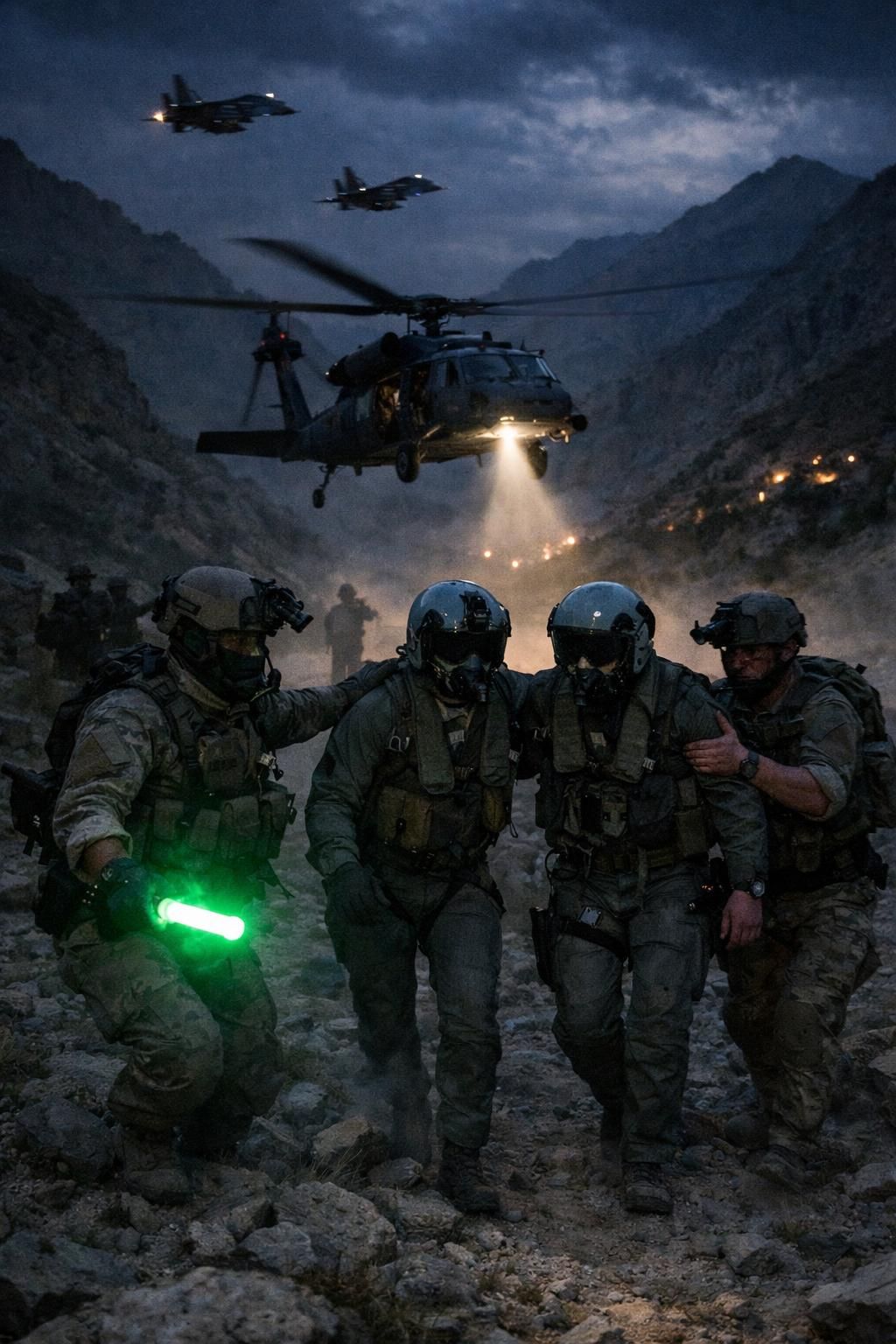 misi penyelamatan dramatis kru f-15 di iran yang melibatkan puluhan jet tempur dan intelijen cia, mengungkap operasi rahasia dan strategi militer canggih.