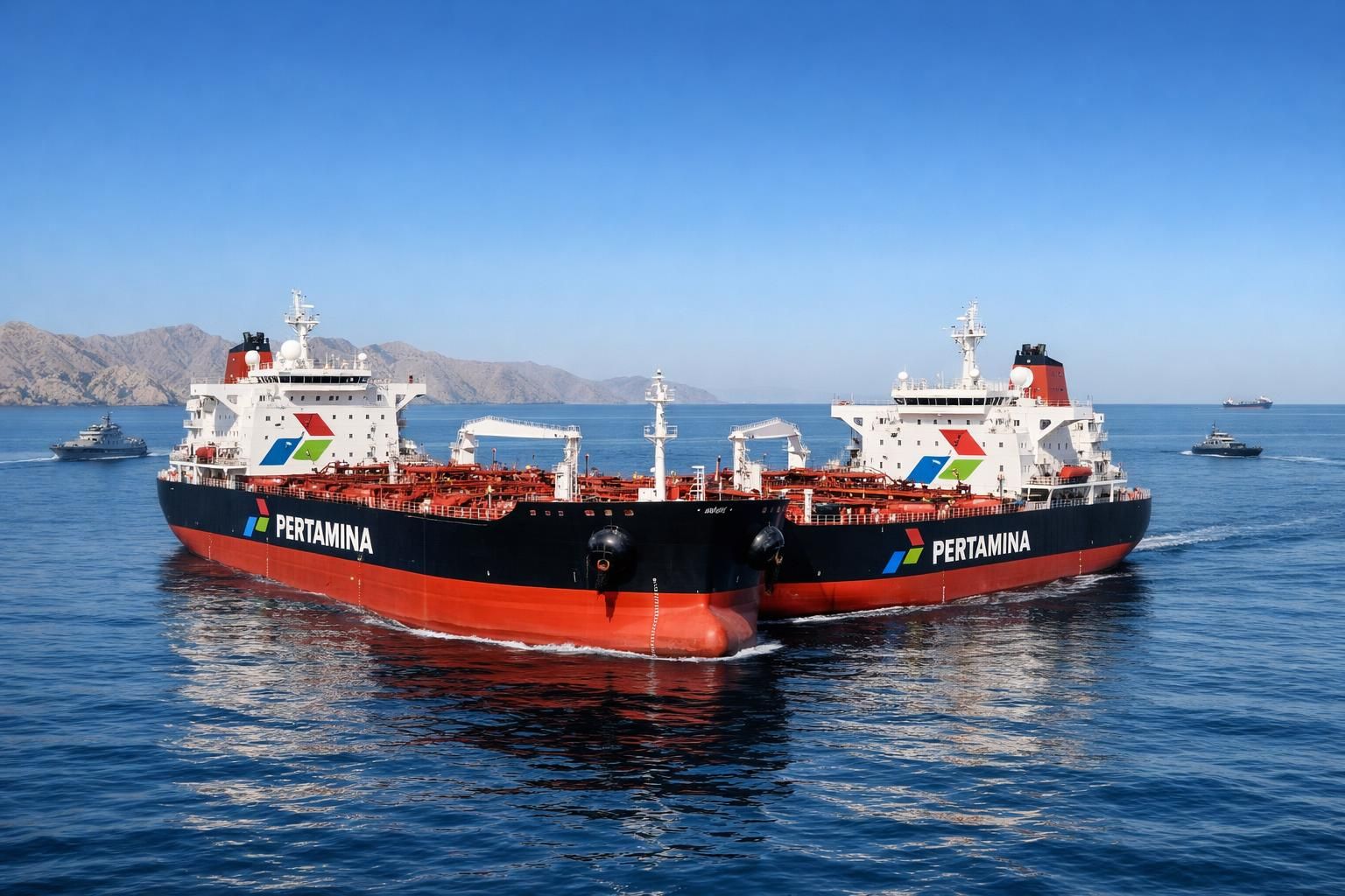 penutupan kembali selat hormuz menimbulkan perhatian, kemlu memberikan penjelasan terkait kondisi dua kapal pertamina yang terlibat dalam insiden tersebut.