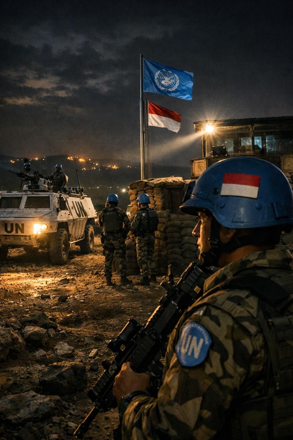 reaksi israel atas gugurnya 3 prajurit tni di lebanon, berita terkini dan update eksklusif hanya di detiknews.