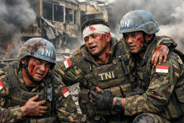 tiga prajurit tni terluka akibat ledakan di markas pbb di lebanon, kondisi terkini dan tindakan penanganan.