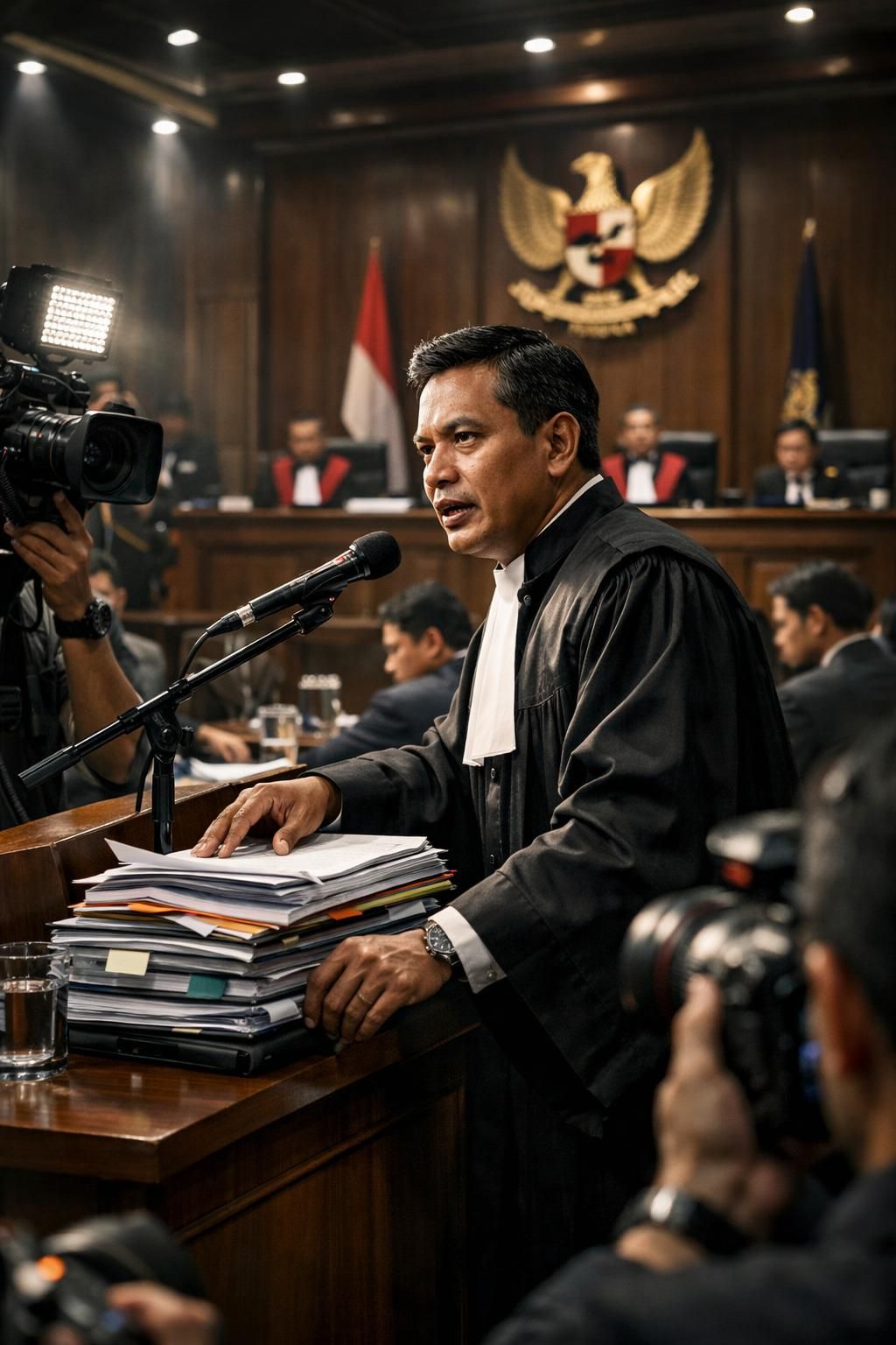 hotman menegaskan bahwa dirinya bukan mencari perhatian setelah membela febrie adriansyah, dengan menekankan bahwa tarif jasanya sangat mahal.