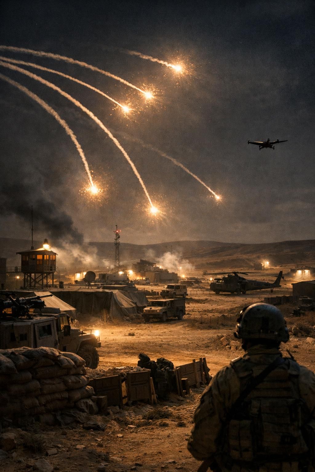 iran merespons serangan as dengan melancarkan serangan balasan ke pangkalan militer di suriah, menandai eskalasi ketegangan di wilayah tersebut.