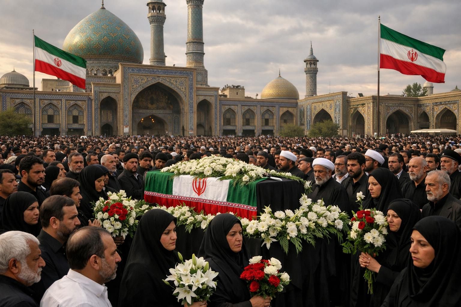 iran resmi memulai rangkaian pemakaman khamenei yang akan berlangsung selama 6 hari, dengan upacara dan penghormatan yang mendalam untuk pemimpin tertinggi tersebut.