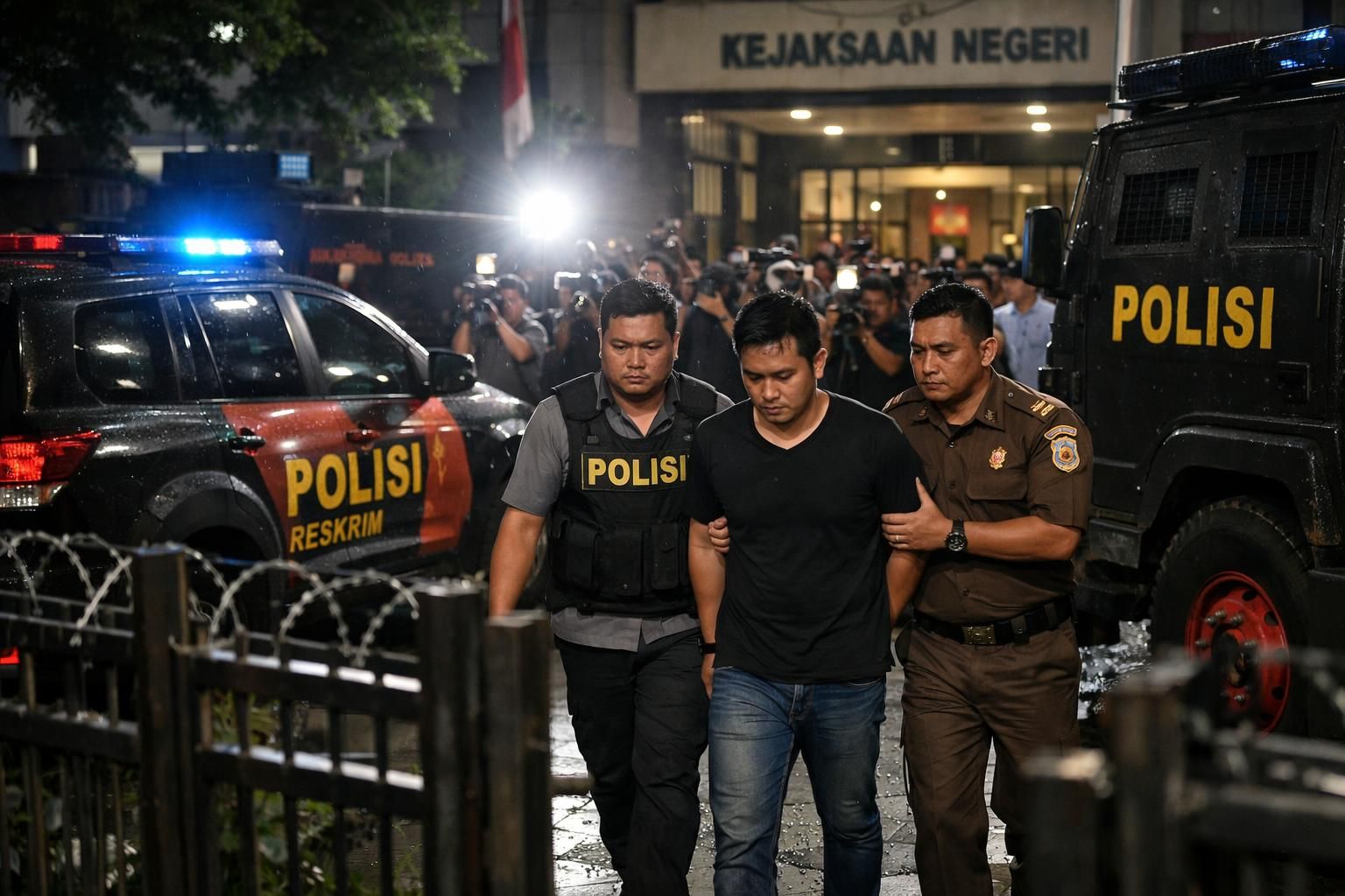 jamwas meminta maaf atas keputusan febrie adriansyah yang tidak mengenakan rompi tahanan karena alasan terburu-buru.
