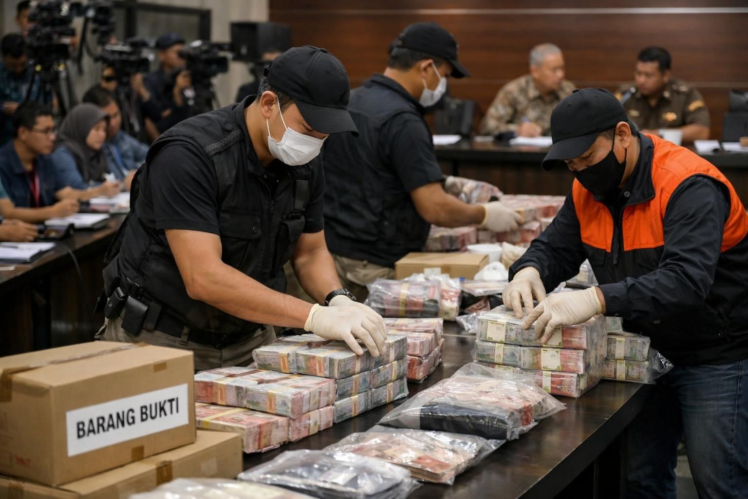 kpk mengamankan aset senilai rp 2 miliar dalam operasi tangkap tangan terhadap bupati pemalang anom widiyantoro, dilaporkan oleh detiknews.