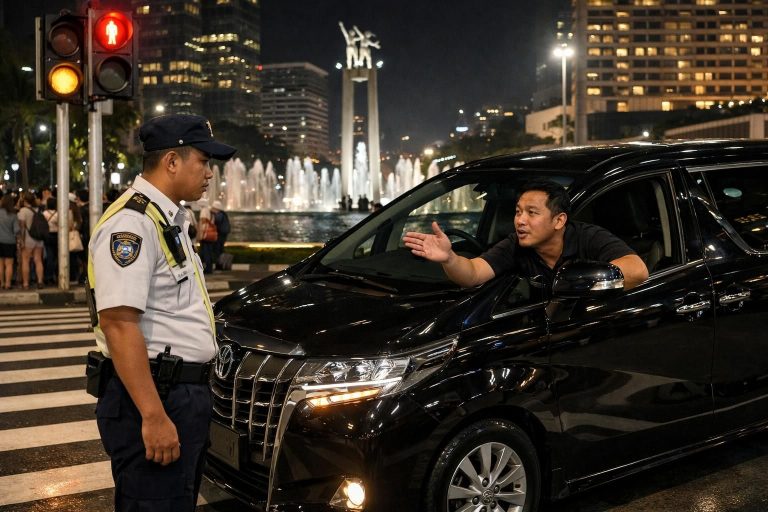 pelajari pelajaran penting dari insiden satpam dan alphard di bundaran hi serta aturan khusus pelican crossing yang wajib diketahui untuk keselamatan bersama.