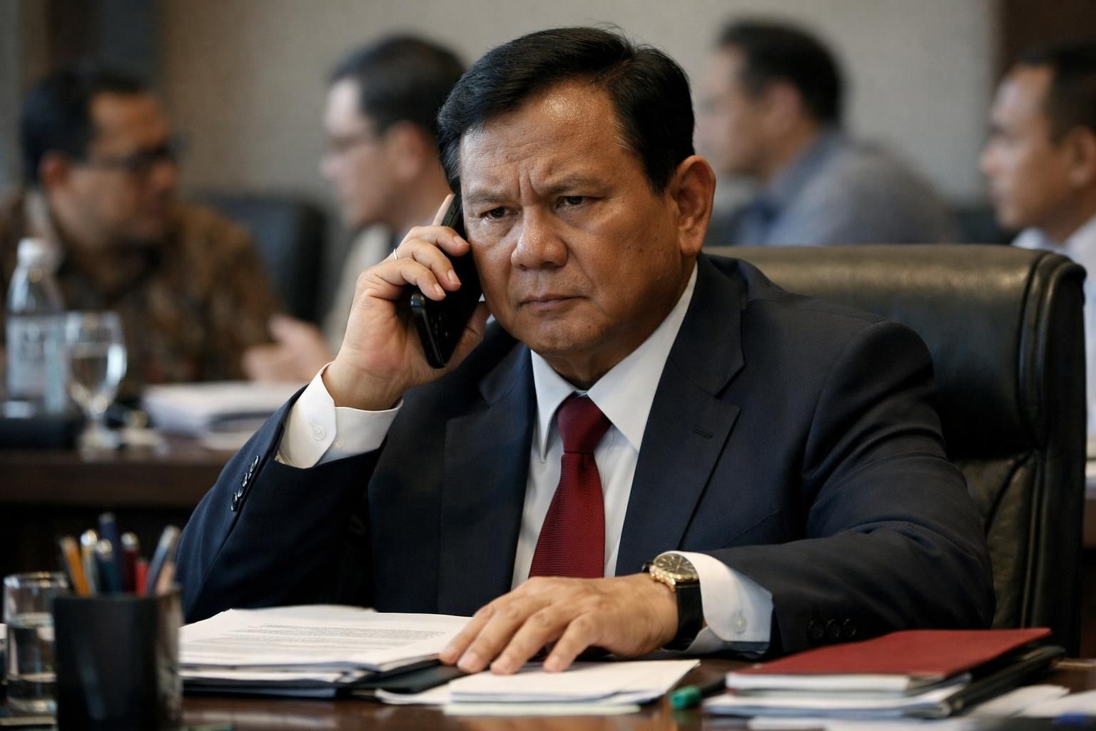 detik-detik prabowo menelepon saat rapat, meminta perlengkapan tambahan untuk menangani kebakaran hutan dan lahan (karhutla) - detiknews memberikan update terbaru.