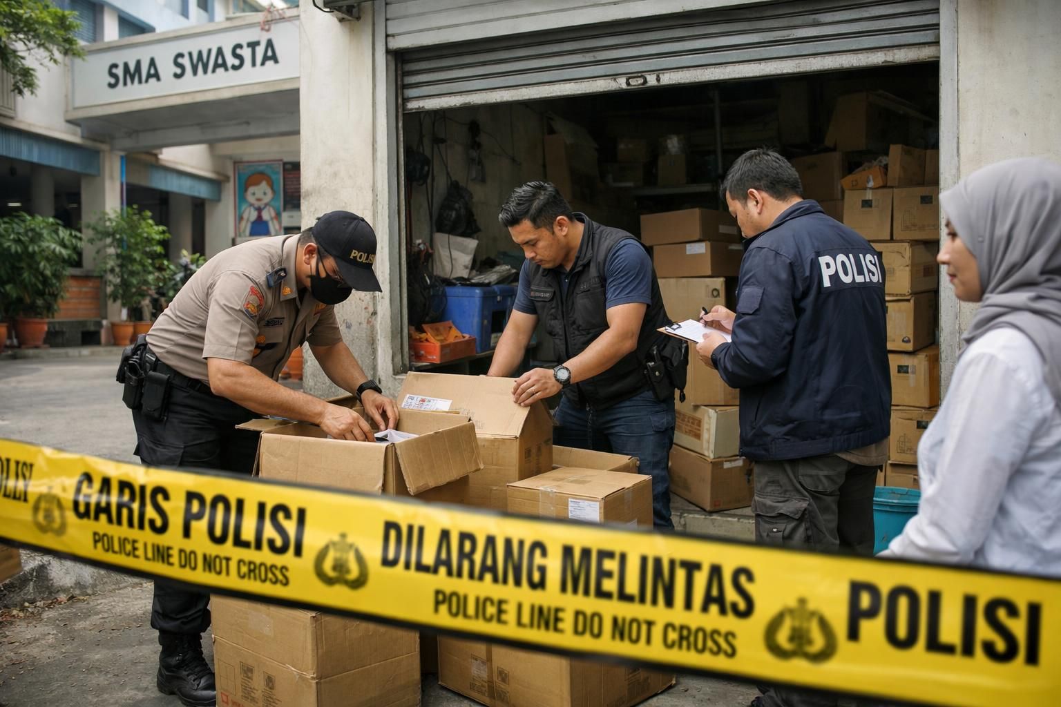 dua pihak membahas konflik yayasan terkait penemuan ratusan senjata di sekolah. simak detail lengkapnya di detiknews.