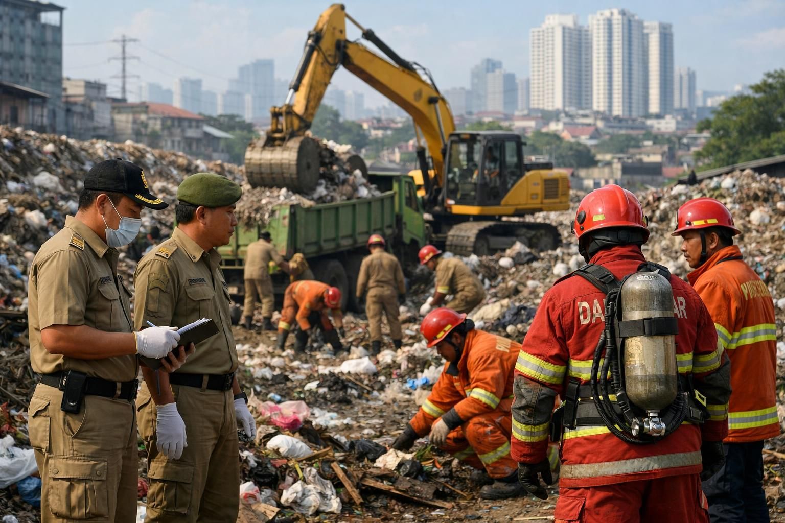 pemprov jakarta timur akan menutup tps ilegal di lokasi tragedi petugas damkar meninggal untuk memastikan keamanan dan ketertiban di wilayah tersebut.