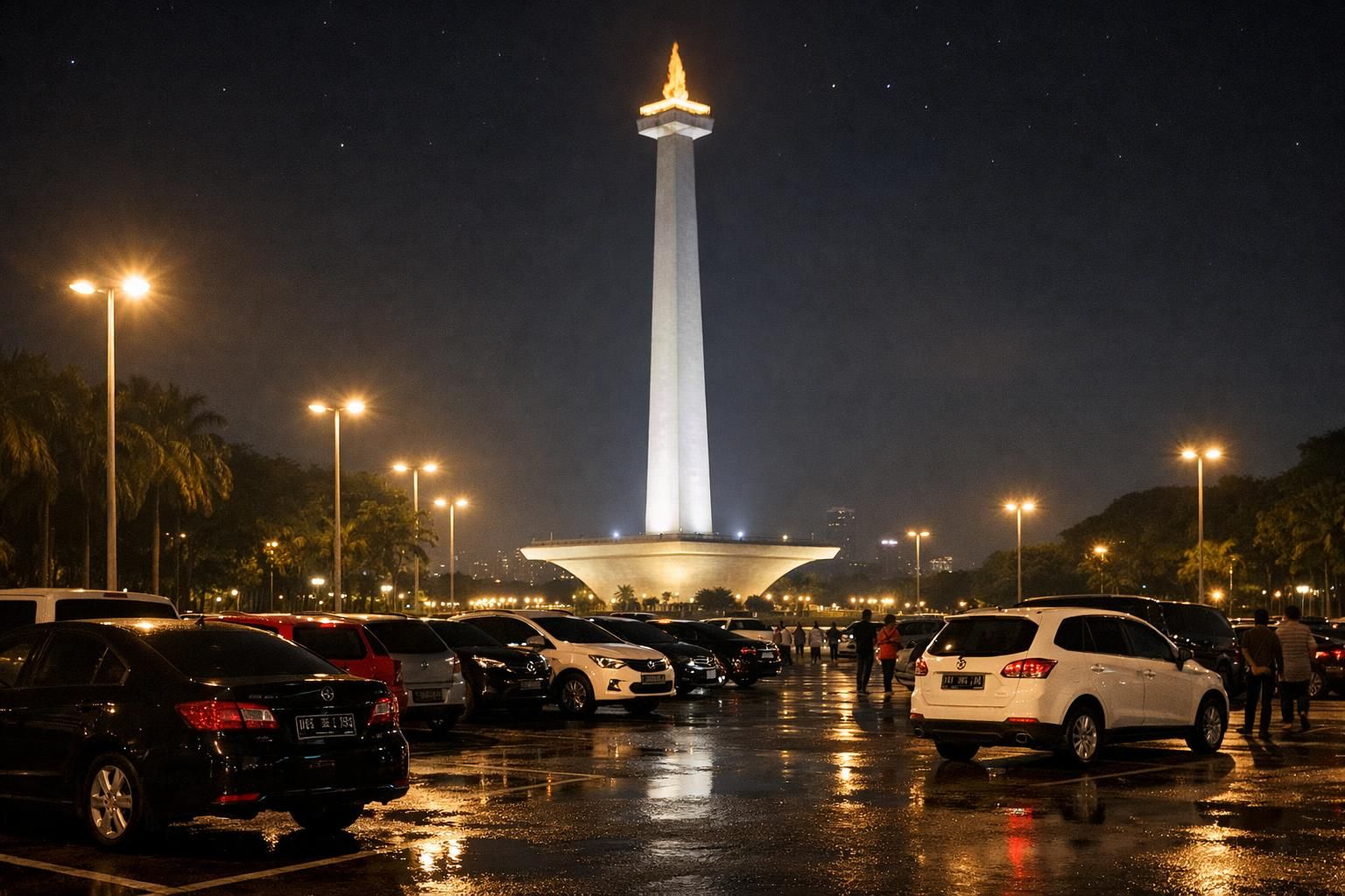 simak informasi lengkap tentang tempat parkir doa kebangsaan di monas malam ini hanya di detiknews. dapatkan update terbaru dan jadwal kegiatan doa bersama nasional.